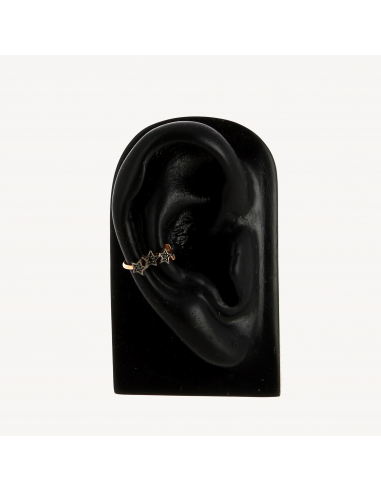 Earcuff 4 Etoiles Diamants Noirs Economisez 