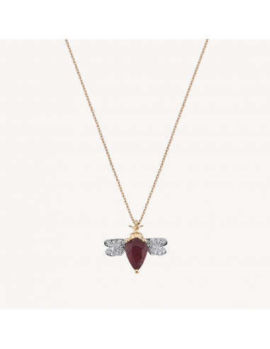 Collier Abeille Ruby offre 