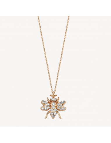 Collier Abeille White Diamond le concept de la Pate a emporter 