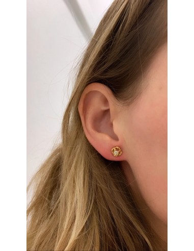 Puces d'oreilles Diamant - reCréation sur le site 