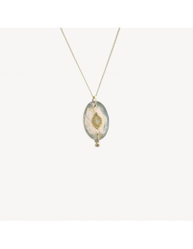 Collier Souad Labradorite le des métaux précieux