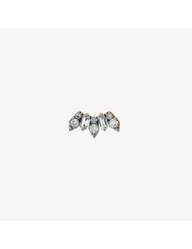 Stud Tiara Baguette and White Diamond des créatures d'habitude